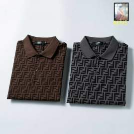 Picture of Fendi Polo Shirts Short _SKUFendiM-3XL12yr8728185